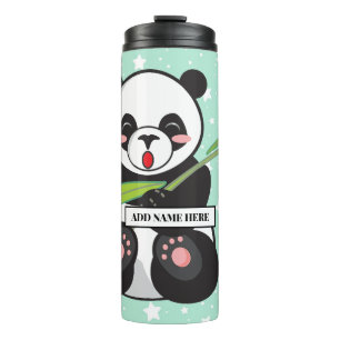 Termo Tumbler térmico panda personalizado