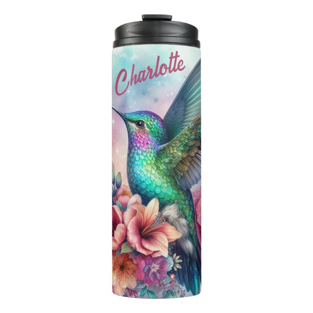 Termo Tumbler térmico personalizado de Hummingbird (Anverso)