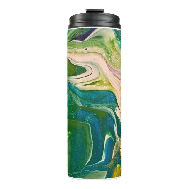 Termo Tumbler térmico - Río de pintura (Anverso)