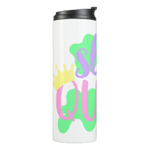 Termo Tumbler térmico Slime Queen 12oz