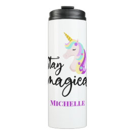 Termo Tumbler térmico unicornio personalizado