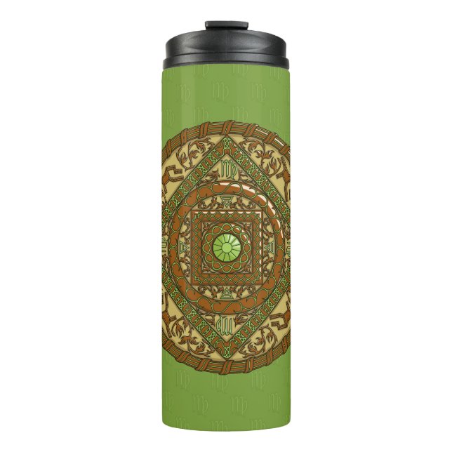 Termo Tumbler térmico Virgo Mandala (Anverso)