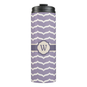 Termo Tumbler térmico Zigzag florado