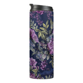 Termo Tumblers Térmicos con Patrón Floral