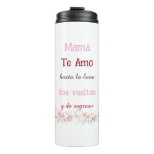 Termo Tumblers térmicos del español de mamá
