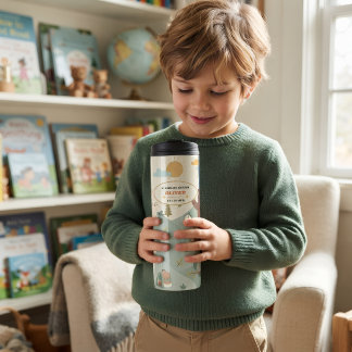 Termo Tumblers Térmicos para Niños Animales del Bosque A