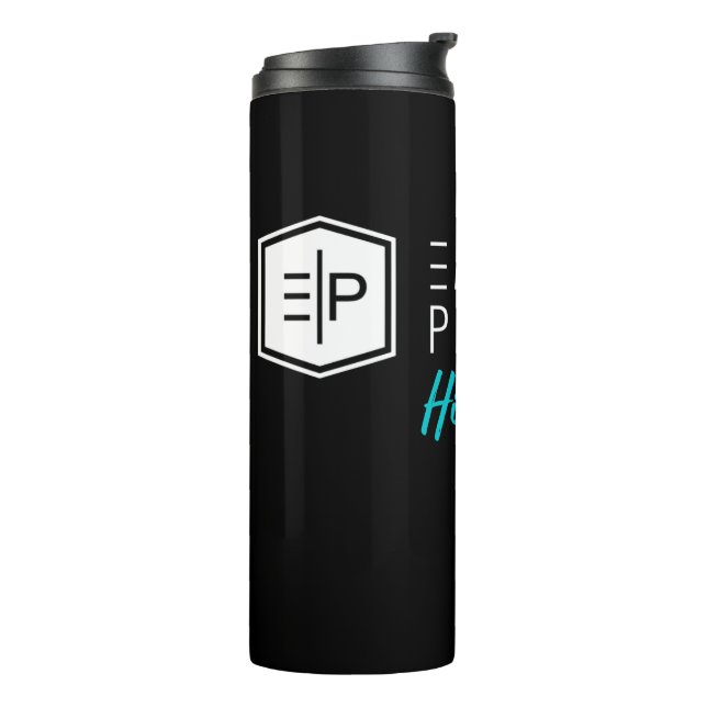 Termo Tumblor de acero inoxidable para bebidas calientes (Rotado hacia la izquierda)