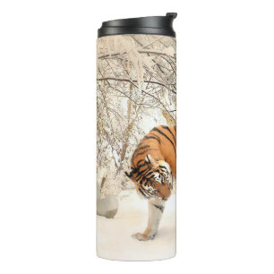 Termo Tumblor de los tigres de invierno