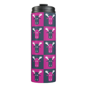 Termo Tumblor de Moose Head Pop Art