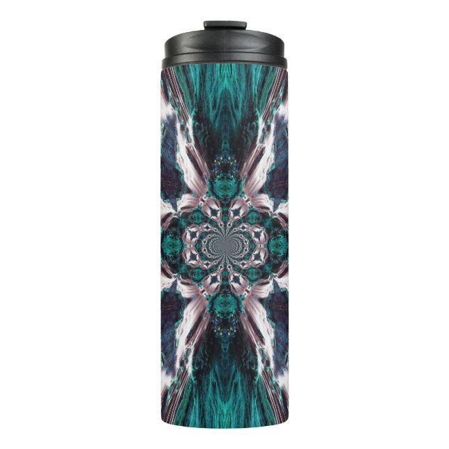 Termo Tumblor termal de Brisa del Océano Azul (Anverso)