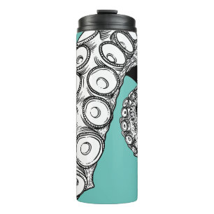 Termo Tumblor termal de octopus verde Tentacle
