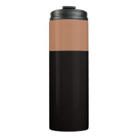 Tumblor térmico brillante marrón - Mug caliente y 