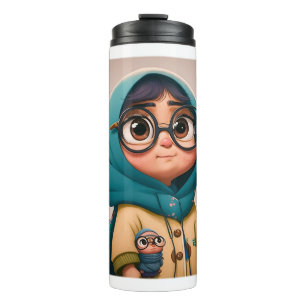Termo Tumblor térmico Chica hijab