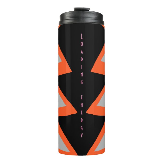 Termo Tumblor térmico con zag de zig (Anverso)