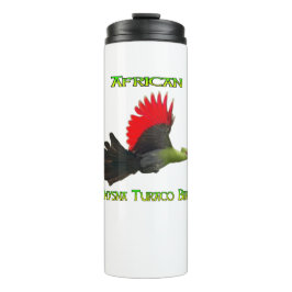 Termo Tumblor térmico de ave de Knysna Turaco