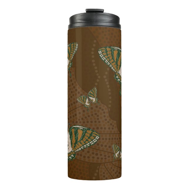 Termo Tumblor térmico de cola tragada aborigen (Anverso)