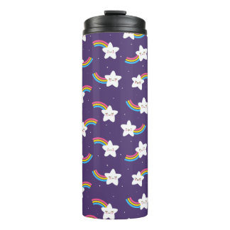 Termo Tumblor térmico de las Estrellas del Arcoiris