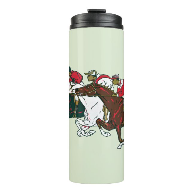 Termo Tumblor térmico de los caballos de raza (Anverso)