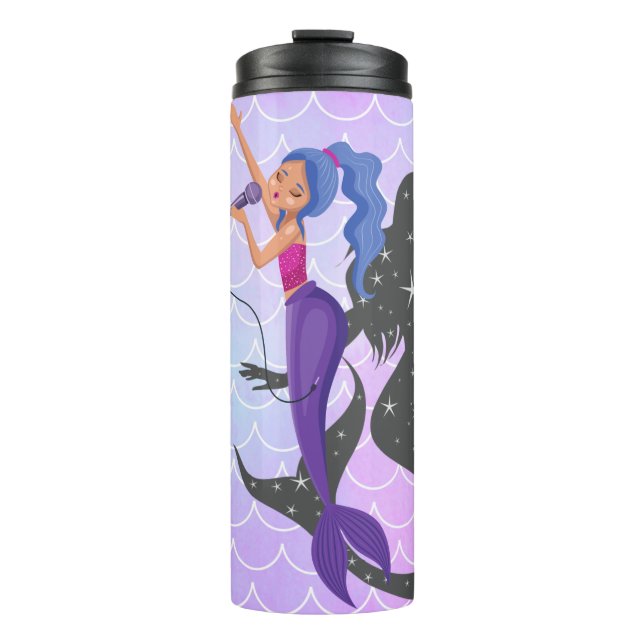 Termo Tumblor térmico de sirena (Anverso)