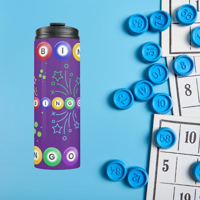 Termo Tumblor térmico de sorpresas BINGO (Subido por el creador)