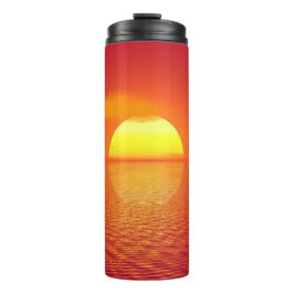 Termo Tumblor térmico del atardecer