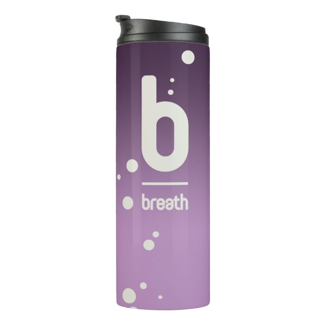 Termo Tumblor térmico púrpura (Rotado hacia la derecha)