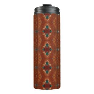 Termo Turq & Coral Ikat