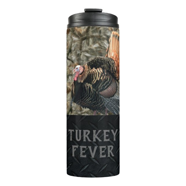Termo Turquía camuflando en busca de tumbler masculino (Anverso)