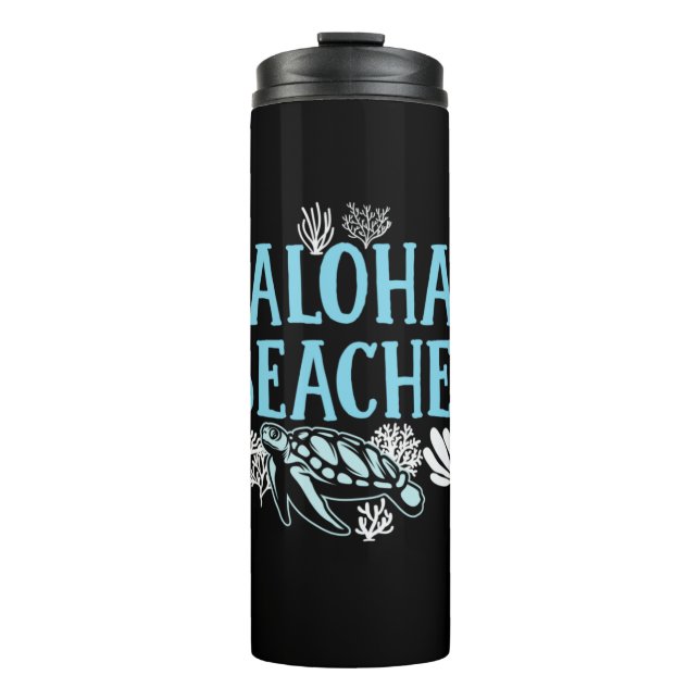 Termo Turtle Lover | Aloha Beaches (Anverso)
