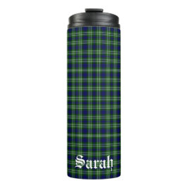 Termo Tweedside District Tartan Personalizado