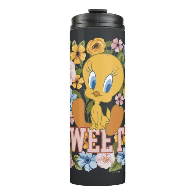 Termo TWEETY™ Floral Embroidery Graphic (Anverso)