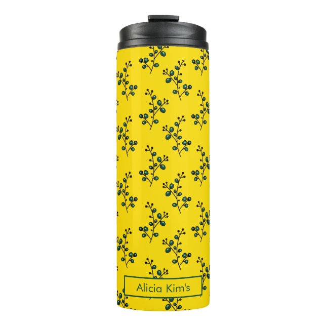 Termo Twiyas Soleadas, Un Patrón Verano Sin Marea (Anverso)