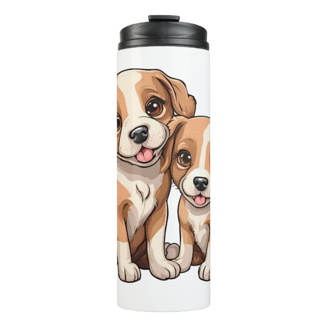 Termo TWO PUPPIES Coffee Mug (Anverso)