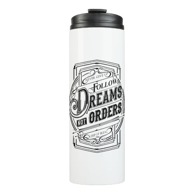 Termo Typografie-Spruch (Anverso)