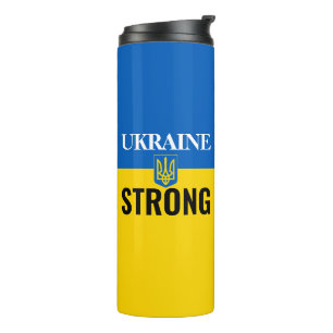 Termo UCRANIA FUERTE o su mensaje