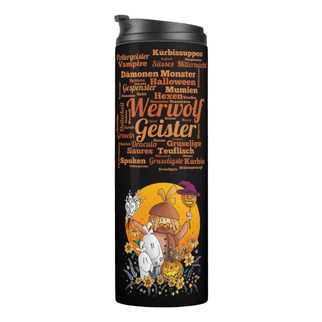 Termo Ugo - Halloween / Thermosbecher (Rotado hacia la derecha)