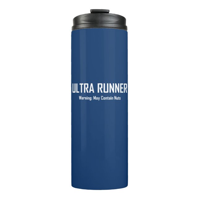 Termo Ultra Runner, Advertencia Puede Contener Tuercas (Anverso)