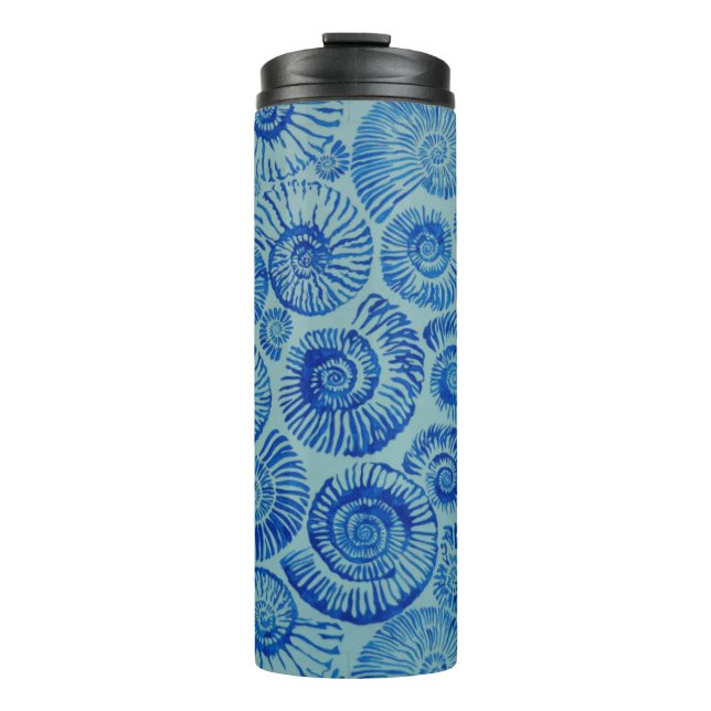 Termo Un alegre Philip Jacobs Fabric Ammonite Tumbler (Anverso)