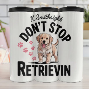 Termo Un cachorro que no dejará de recuperar