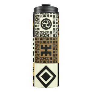 Termo Un conjunto de patrones sin fisuras al estilo japo