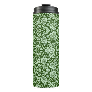 Termo Un damasco floral antiguo