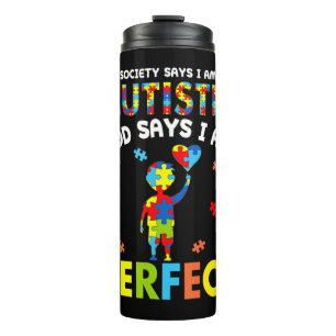 Termo Un divertido autismo cita "La sociedad dice que so
