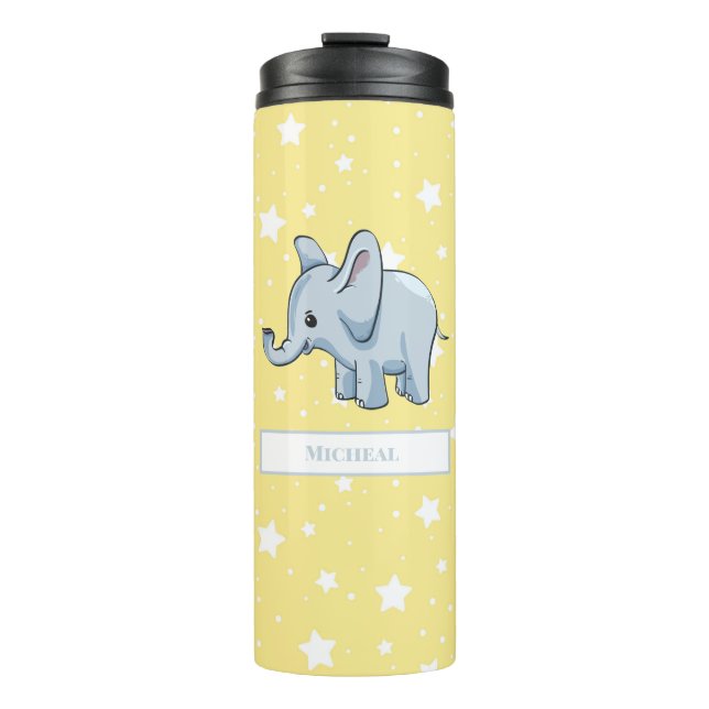 Termo Un elefante personalizado (Anverso)