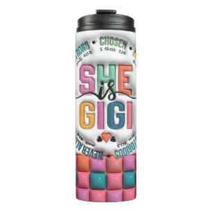 Termo Un lindo Gigi 3D/Día de la Madre