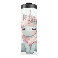 Un lindo y orgulloso unicornio