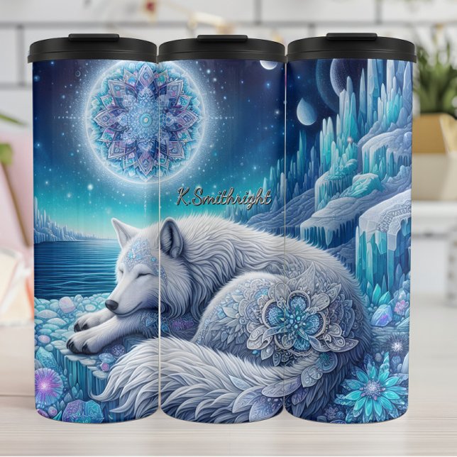 Termo Un lobo místico en el país de las maravillas de in (Subido por el creador)