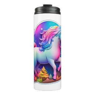 Termo Un Pegatina unicornio encantador