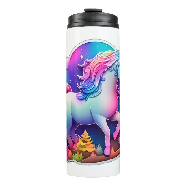 Termo Un Pegatina unicornio encantador (Anverso)