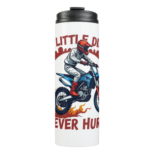 Termo Un poco de suciedad nunca duele (Anverso)