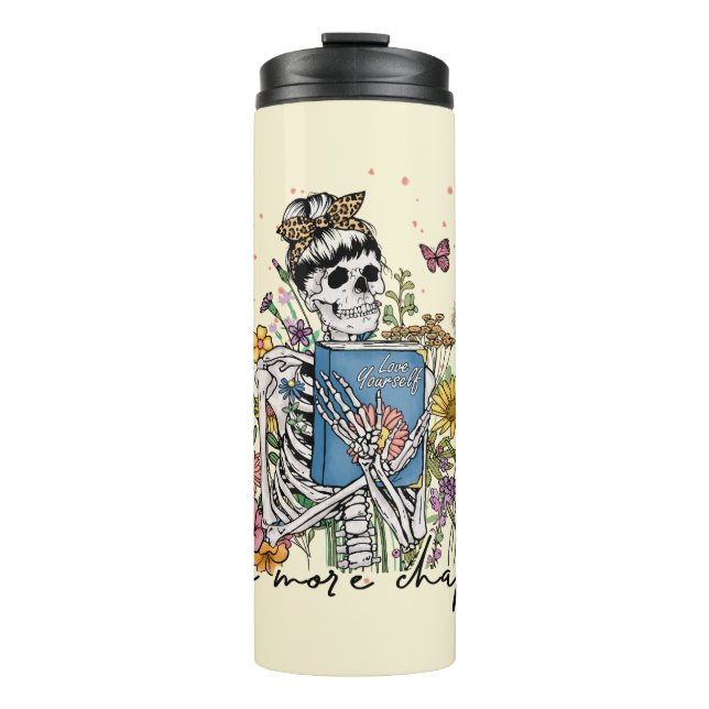 Termo Un Skeleton floral más de capítulo (Anverso)